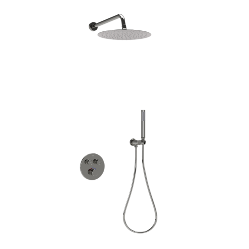 Душевая система Sancos Link SC3005CH встраиваемая в стену с термостатом